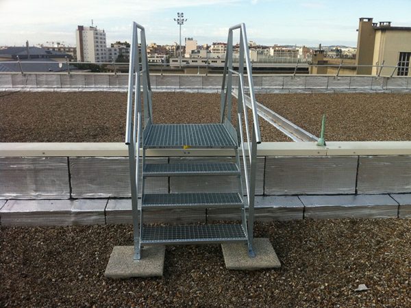 Saut de loup sur toiture